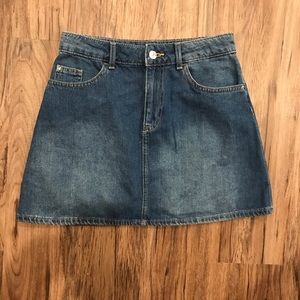H&M denim skirt